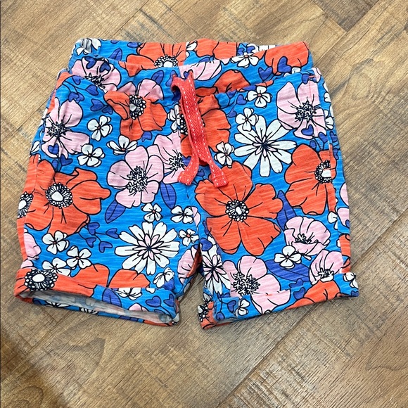 Cat & Jack Other - Cat & Jack Blue and Red Floral Kids Shorts very good condition